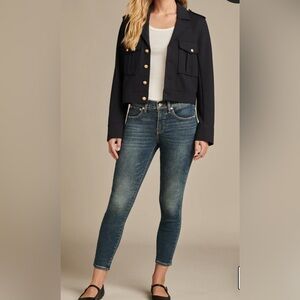 Lucky Brand Ava Mid Rise Skinny Jeans